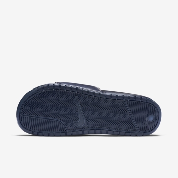 Nike Benassi - Sandaler - Mørkeblå/Hvide | DK-75889